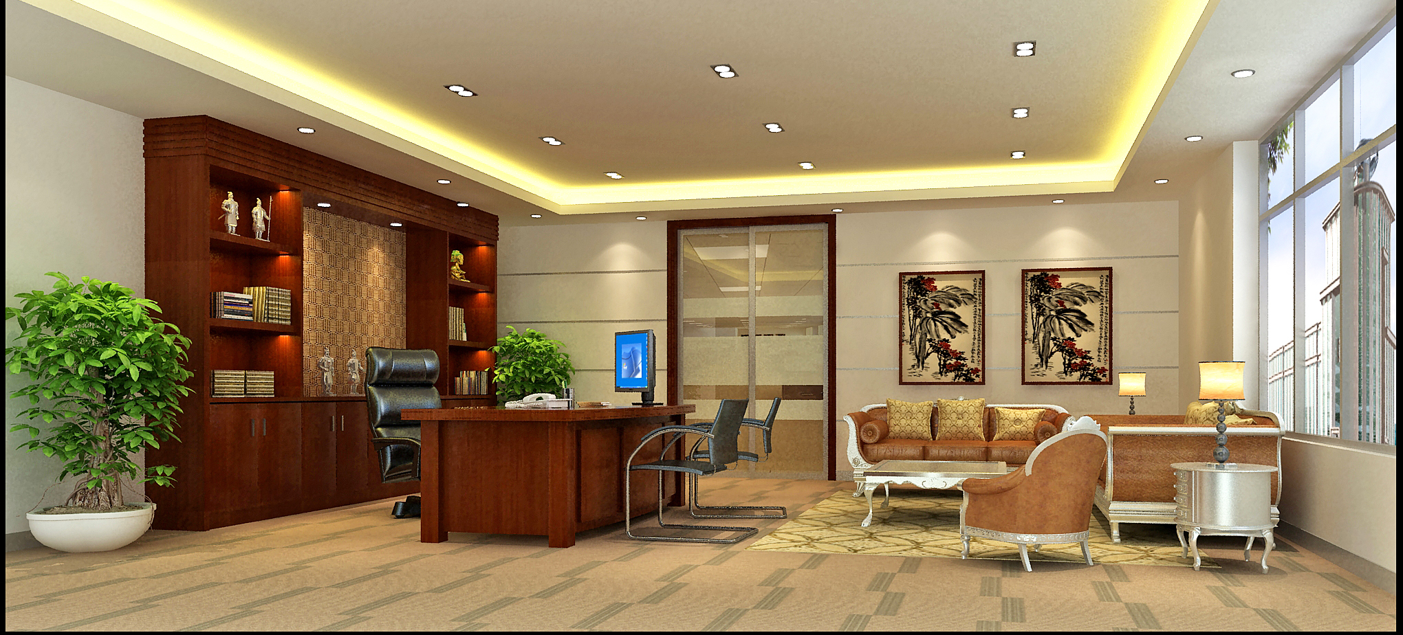 世保康公司辦公樓室內(nèi)裝修設(shè)計(jì) 融合品牌文化與辦公效能的空間藝術(shù)